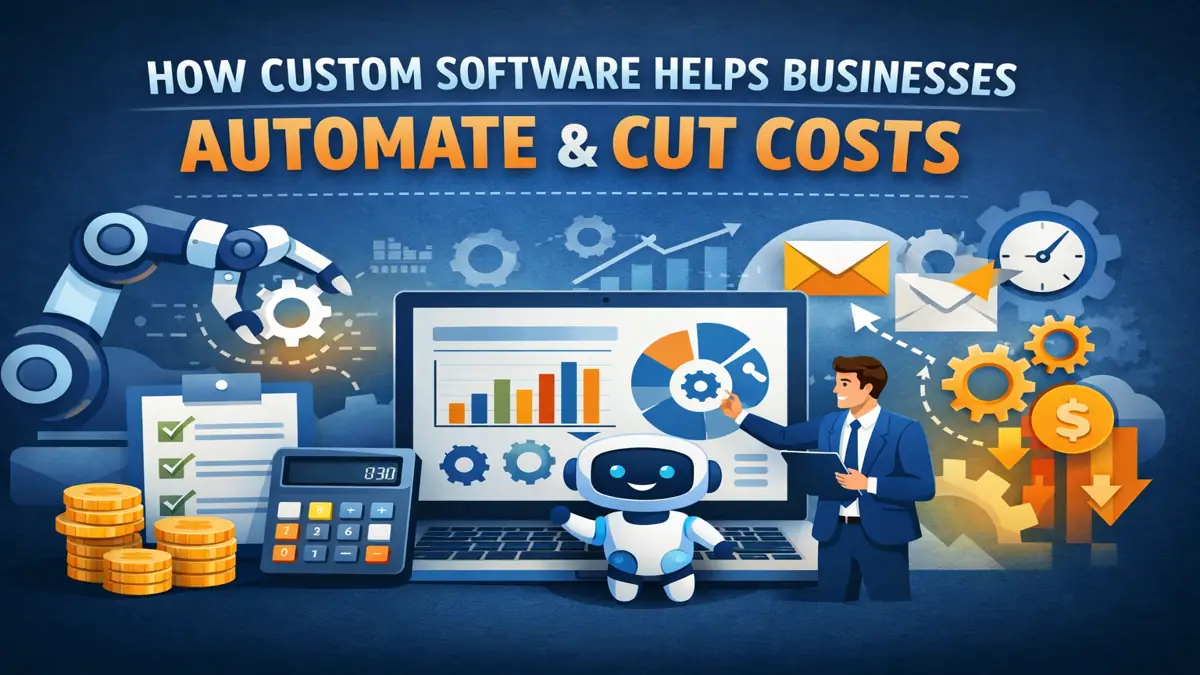 How Custom Software Helps Small Businesses Automate & Cut Costs